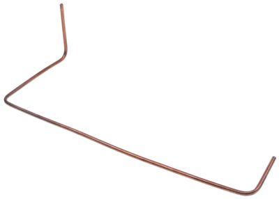 Tændgasledning Kobber L 450mm Rør ø 6mm