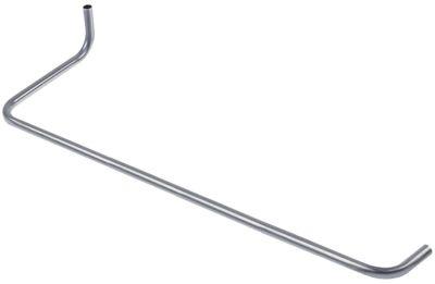 Gasledning Aluminium L 430mm Rør ø 10mm