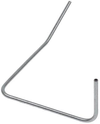 Tændgasledning CNS L 160mm Rør ø 4mm H 55mm B 112mm