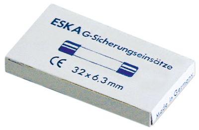 Finsikring 6,3x32 0,80ATræge 10 stk.