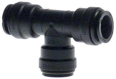 Rørsamlestykke Rørtilslutning ø15mm - ø15mm - ø15mm T-stykke