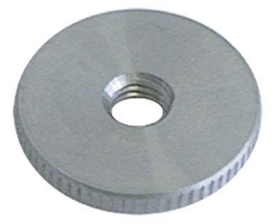 Riflet fingermøtrik Gevind M8 CNS ø 30mm H 45mm