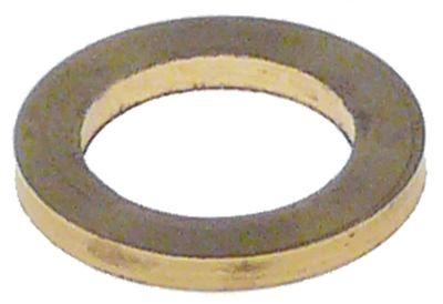 Trykring Messing D1 ø 146mm D2 ø 96mm Materialestyrke 15mm til skueglasrør