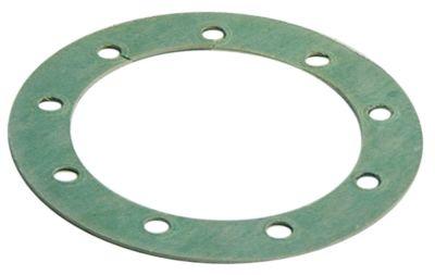 Boilerpakning PTFE D1 ø 176mm D2 ø 125mm Materialestyrke 2mm passer til AURORA 9 Huller