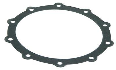 Boilerpakning PTFE D1 ø 237mm D2 ø 200mm Materialestyrke 2mm passer til PAVONI 10 Huller