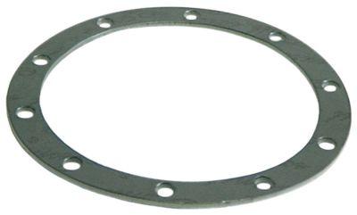 Boilerpakning Fiber D1 ø 200mm D2 ø 160mm Materialestyrke 3mm passer til ITALCREM, VISACREM