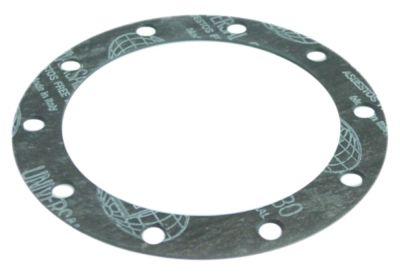 Boilerpakning Grafit D1 ø 230mm D2 ø 175mm Materialestyrke 3mm passer til CARIMALI 10 Huller