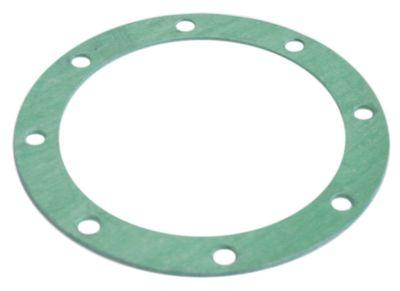 Boilerpakning FIBER D1 ø 197mm D2 ø 150mm Materialestyrke 2mm passer til CONTI 8 Huller