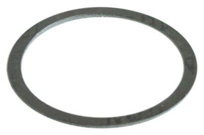 Boilerpakning FIBER D1 ø 145mm D2 ø 125mm Materialestyrke 2mm passer til VIBIEMME
