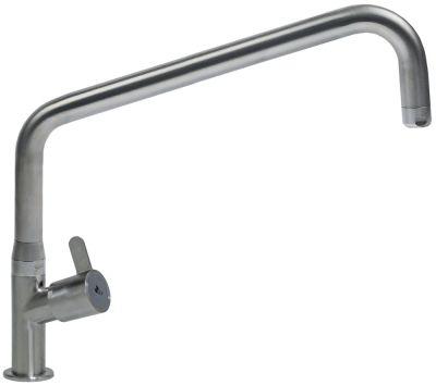 Vandhane til vask eller bord INOX Håndtag Keramikoverdel 3/4