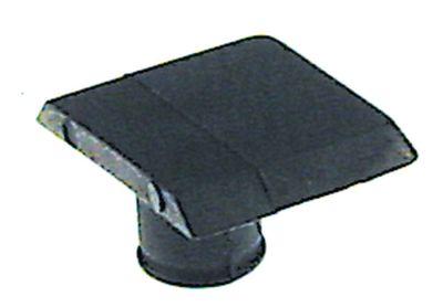 Glideplade H2 125mm H 3mm L 28mm B 21mm IP venstre