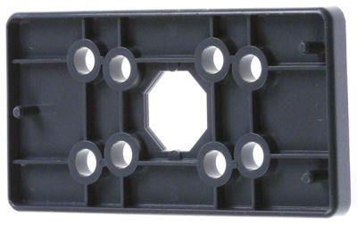 Underlagsplade Plastik L 98mm B 49mm Tykkelse 5mm