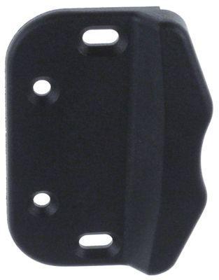 Lukkemekanisme sort L 80mm B 98mm BA 785mm Køleteknik nr. 3.31.0762.0 Tykkelse 15mm