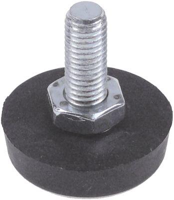 Apparatfod Gevind M10 ø 40mm H 40mm Gevind L 30mm VPE 1Stk.