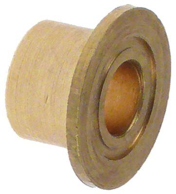 Bøsning ID ø 7mm UD ø 12mm L 10mm