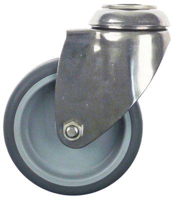 Styrerulle Bolthul H 135mm Hul ø 11mm -20 til +60°C ø 100mm Hjulbredde 32mm