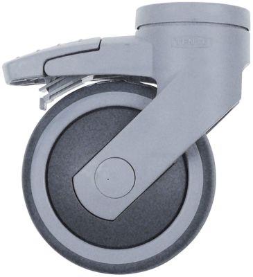 Styrerulle Bolthul H 136mm med komplet låseanordning Hul ø 13mm -20 til +60°C