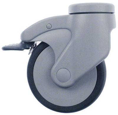 Styrerulle Bolthul H 135mm med komplet låseanordning Hul ø 103mm ø 100mm