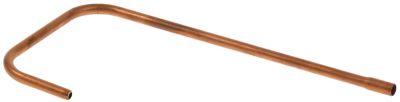 Køleledning til kondensator Kobber Rør ø 6 ID ø 4/6mm Udvendig ø 6/7 Rørlængde 330mm