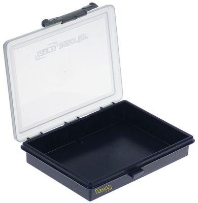 Sortimentkasse Polypropylen Nyttelast 1kg G1-0A A uden indsatser Udvendige mål 175x143x32mm