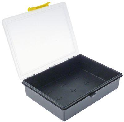Sortimentkasse Polypropylen Nyttelast 2kg G2-0A A/B uden rum Udvendige mål 240x195x55mm