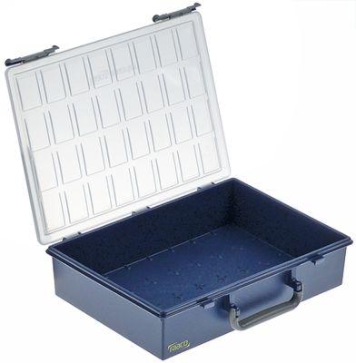 Sortimentkasse Polypropylen G3-0C A/B/C uden indsatser Udvendige mål 338x261x78mm