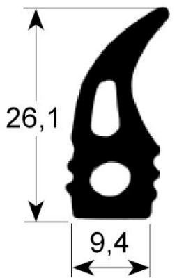 Lågepakning Profil 2710 VPE Metervare