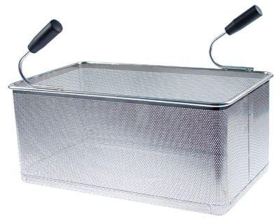 Pastakurv B1 290mm L1 495mm H1 215mm passer til H3 357mm Rustfrit stål