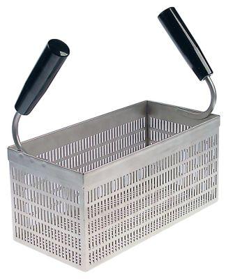 Pastakurv B1 142mm L1 288mm H1 135mm passer til NAYATI H3 290mm Rustfrit stål