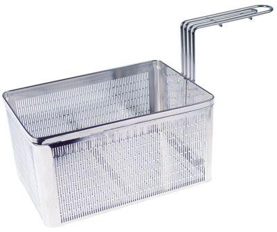 Pastakurv B1 200mm L1 300mm H1 155mm passer til GASTROFRIT H3 250mm Rustfrit stål