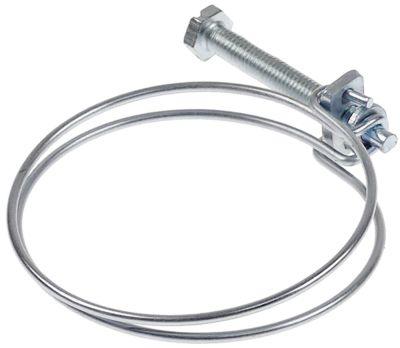 Slangebånd Stål galvaniseret ø 68mm VPE 10Stk.