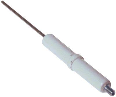 Tændelektrode L1 50mm Tilslutning M4 D1 ø 9mm D2 ø 11mm EL1 27mm EL2 3mm EL3 28mm