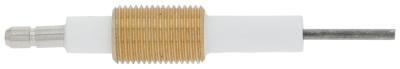 Tændelektrode L1 12mm M11x1 Tilslutning ø 4mm D1 ø 7mm EL1 18mm EL2 17mm EL3 9mm