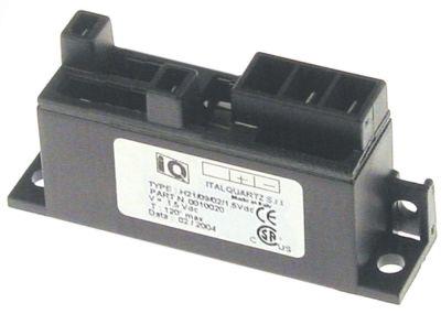 Tændgruppe Udgange 2 1,5 V/DC Mål 88x23x34mm BA 73mm Indbygning ø 73mm Indgang F6,3x0,8