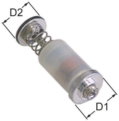 Magnetindsats D1 ø 154mm D2 ø 135mm L 39mm Standard passer til PEL22/EGA24197