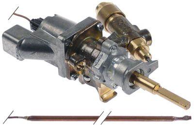 Gastermostat Gasindgang Rørflange ø16mm KBD ø 46mm Termoelementtilslutning M8x1