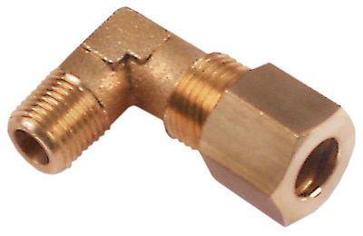 Vinkelforskruning Rør ø 8mm G1: 1/8