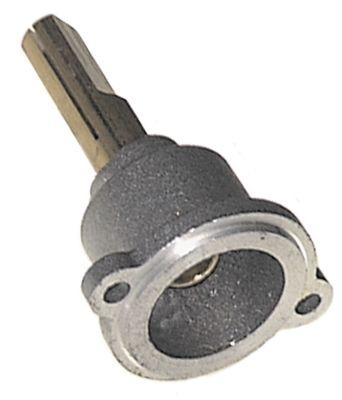 Forreste del til gashane Akse ø 10x8mm Akselængde 35/17mm Udglatning oppe/nede