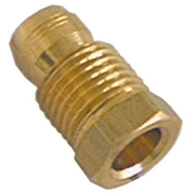 Klemskrue für rør-ø 6mm Gevind M11x1 VPE 1Stk.