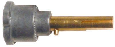 Forreste del til gashane Akse ø 8x7mm Akselængde 34/15mm Udglatning oppe/nede
