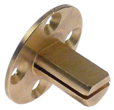 Adapter Akse ø 10x8mm Akselængde 17/17mm passer til MARENO