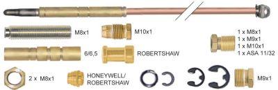 Termoelementsæt L 1200mm ø 5mm Spidslængde 15mm EL 40mm 17 dele