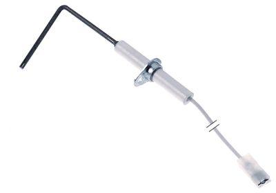 Tændelektrode med flange D1 ø 10mm FL 24mm FB 17mm Fastgørelsesmål ø4,5mm