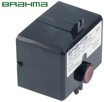 Gasfyringsautomat Type SM191.1 Elektroder 1 Ventetid 15sek Sikkerhedstid 10sek 7VA 230V BRAHMA