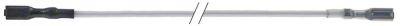 Tændkabel Tilslutning Fladstik 2,8mm Kabellængde 1000mm 2mm² Isolering PTFE VPE 1m