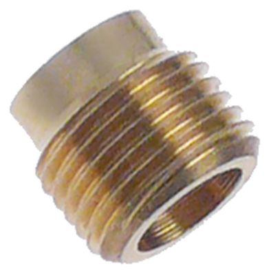 Adapter L 8mm Gevind ASA 11/32 til termoelement Type SEF 1/2 Fastgørelsesgevind M6x0,5 VPE 5Stk.