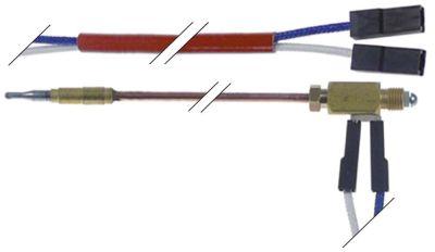 Termoelement M9x1 L 750mm Stikkontakt ø6,0(6,5)mm med afbryder F 6,3mm