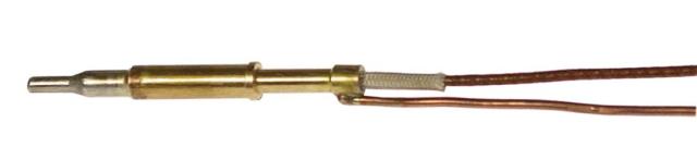 Termoelement M8x1 L 1000mm Stikkontakt ø 5,0 mm med afbryder F 6,3mm
