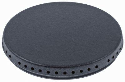 Brænderdæksel ø 121mm Indbygning ø 113mm 6kW D