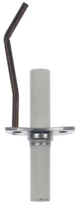 Tændelektrode L1 60mm L2 18mm Flange D1 ø 9mm FL 30mm FB 175mm SCC_WE, CM_P 61-101/201G EL1 27mm